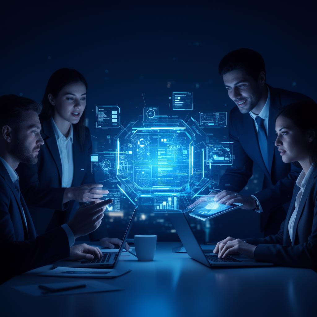 Equipo Jeeves Solutions colaborando